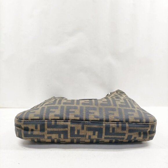 Fendi Hand Bag Brown Canvas 614-082325 - Picture 5 of 14